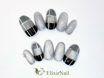 エリクサーネイル 五反田(Elixir Nail)/定額a シンプル/クーポン使用