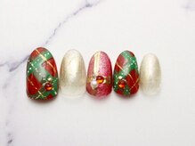 池袋ネイルサロン イイネイル(Ee-Nail)/クリスマスチェック全員￥8980