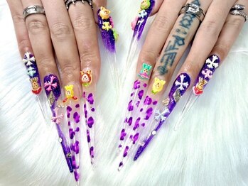 toinailの写真/【10本フルアート¥6500】持ち込み歓迎♪デザイン・パーツ盛りだくさん!やってみたかった!をやりましょう♪