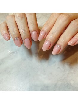 ネイルサロンリュクス (nailsalon Luxe)/ハートストーンネイル