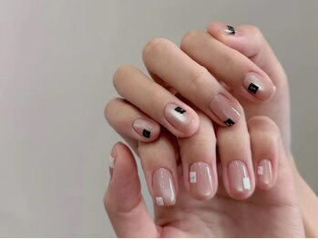 IMI NAIL STUDIO/マグネット×カラーブロック