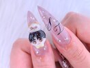 『手書き痛ネイル』