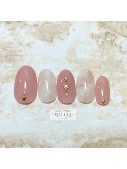 ネイルサロン クイル(QUILL)/10月ちょこっとアート(2)