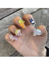 レイネイル アンド レイアイ 長嶺店(RAY NAIL & ray eye)/呪術廻戦3Dネイル