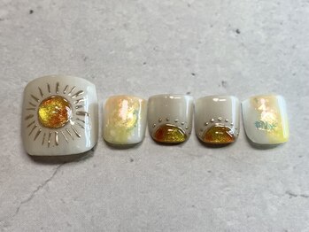 ネイル シンデレラ(Nail☆Cinderella)/FOOT90min◇ジュエリーネイル