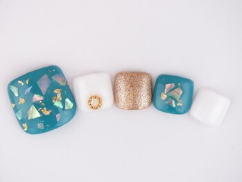 エリクサーネイル 心斎橋(Elixir Nail)/フット　やり放題／クーポン使用