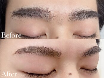 ラ シュープリーム(La SUPREME)/メンズアイブロウWAXで清潔感up