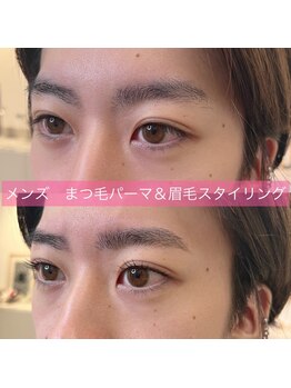 イネス(ines)/メンズアイブロウ/まつ毛パーマ
