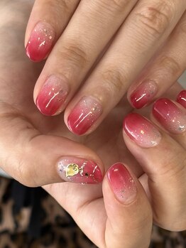 ネイルサロン ミル(Mille)/pink gradation