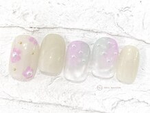 ネイルメゾン 池袋店(NAIL MAISON)/パステルフラワー￥8050