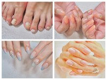 イロドリの雰囲気（デザイン載せてます！インスタ→ @irodori_nailsalon）