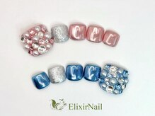 エリクサーネイル 池袋(Elixir Nail)/フット　やり放題／クーポン使用