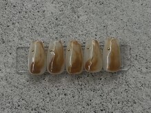 ネイル ナナノ モエ(Nail Nana no moe)の雰囲気（2025.10monthly art［程久保/ニュアンス/ネイルサロン］）