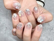 クラル 平塚店(CURAR)/マグネット×リボンネイル