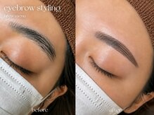 アース コアフュールボーテ 新潟紫竹山店(EARTH coiffure beaute)の雰囲気（【眉毛】アイブロウスタイリング　眉毛で印象はこんなに変わる）
