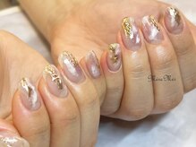 パラジェル認定サロン メールメール 池袋店(MereMer)/ミラーニュアンスネイル