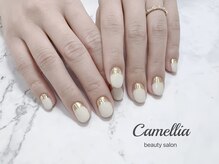 カメリア(Camellia)/ハンドジェルネイル/フィルイン