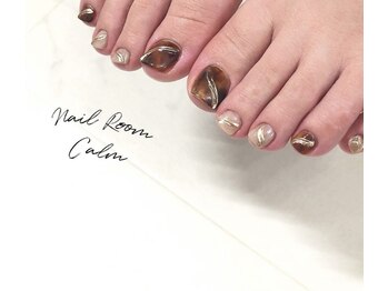 ネイルルーム カーム(nail room Calm)/FOOTマンスリーデザイン