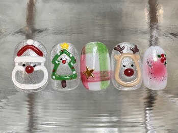 ナネア カラー(nanea color)/クリスマスぷっくり12500円