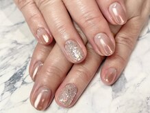 ヘアーアンドネイル ルシア(Hair&Nail Lucia)/ミラーグラデーションネイル！