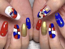 モルフォ 千駄ヶ谷(Morpho)/バスケットボールの妖精ネイル☆