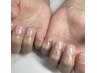メンズネイルワンカラー(自爪風も可)