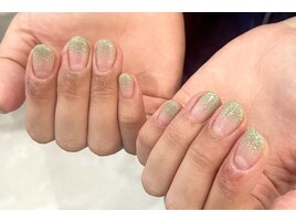 ラメグラデーション4000円