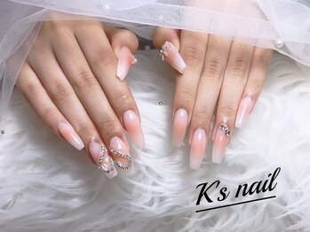 ケイズネイル 八王子(K's Nail Salon)/チークネイルｘハート