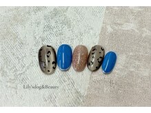 リリーズドッグアンドビューティー(Lily's Dog&Beauty)/ヒョウ柄ネイル