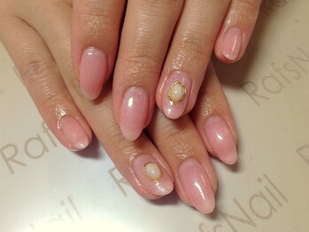 ラフズネイル(Rafs Nail)/シェラックネイル￥3800