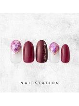 ネイルステーション ルミネ町田店(NAIL STATION)/キラキラネイル／パラジェル
