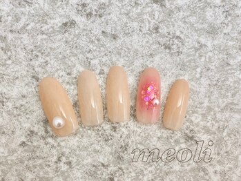 ミオリィ(meoli)/ワンカラー+ラメ