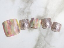 カレネイル(kale nail)/8月限定シンプルＡＲＴ+500円