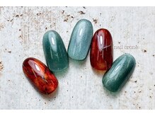 ネイルクローネ(nail crone)/大理石風ネイル