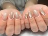 【ハンドorフット】マグネット×フラッシュネイル