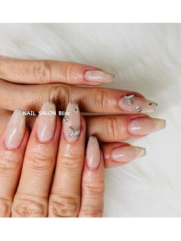 マグネットネイル×蝶々