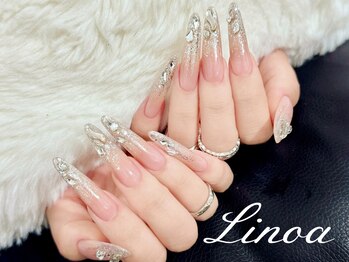 リノア 池袋(Linoa)/ラメグラ＋指先 埋め尽くし