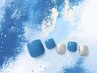 【フット】ワンカラーorグラデ/ストーン10粒/10色までOK!