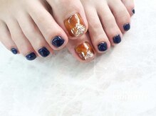 サンネイルズ(sun nails)/フット2本アート