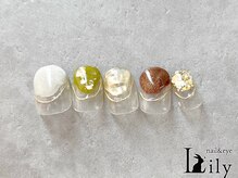 リリー 橋本店(Lily)/ニュアンスミラーネイル