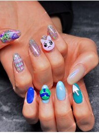 超てんちゃんネイル！