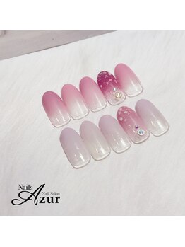 ネイルズアジュール イオン上越店(NailsAzur)/定額デザインAコース