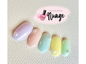 ヌアージュ(Nuage)/【パステルネイル】5500円♪