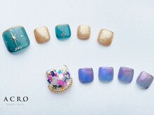 アクロネイル アンド アイ(ACRO NAIL&EYE)/2024 6月　フット定額2
