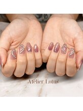 アトリエ ロータス 仙台駅前店(Atelier LOTUS)/ハートネイル