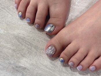 オーク 戸塚(OAK)/くすみ系×ミラーニュアンス