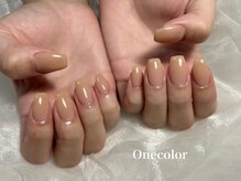 ネイルモア 藤が丘店(nail mor.)/ちゅるんとワンカラー