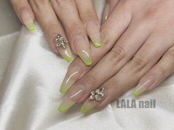 ララネイル(LALA nail)の写真/イベントに合わせてロングネイルに、自爪より少し長めにしたいなど、ご希望に合わせて長さ出しが可能です◎