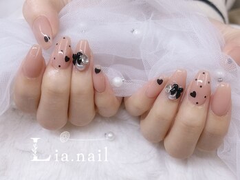 リアネイル(Lia.nail)/90分やり放題ア-ト/持ち込み