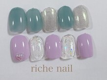 リッシュネイル 新百合ヶ丘店(riche nail)/シンプルアートコース
